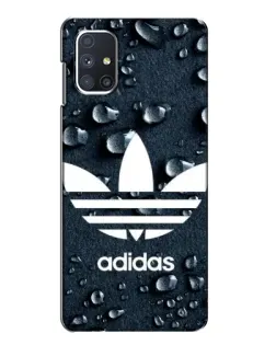 Чехол для Samsung Galaxy M51 с картинкой «Adidas Trefoil Blue» Чехол для Samsung Galaxy M51 с картинкой «Adidas Trefoil Blue»