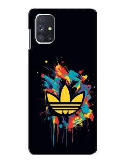 Чехол для Samsung Galaxy M51 с картинкой «Adidas Splash» Чехол для Samsung Galaxy M51 с картинкой «Adidas Splash»