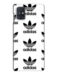 Чехол для Samsung Galaxy M51 с картинкой «Adidas Pattern» Чехол для Samsung Galaxy M51 с картинкой «Adidas Pattern»