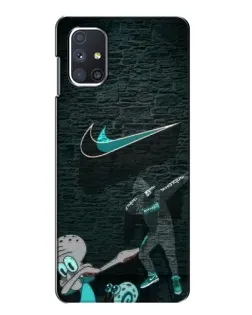 Чохол для Samsung Galaxy M51 з картинкою «Спортивний арт Nike» Чохол для Samsung Galaxy M51 з картинкою «Спортивний арт Nike»