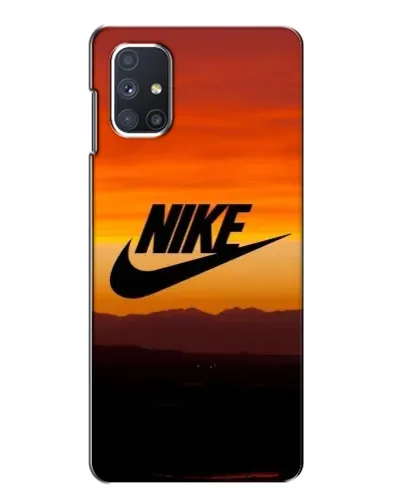 Чехол для Samsung Galaxy M51 с картинкой «Nike — вечерний горизонт»