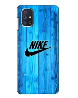 Чехол для Samsung Galaxy M51 с картинкой «Голубое дерево Nike» Чехол для Samsung Galaxy M51 с картинкой «Голубое дерево Nike»