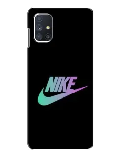 Чехол для Samsung Galaxy M51 с картинкой «Nike — городская ночь» Чехол для Samsung Galaxy M51 с картинкой «Nike — городская ночь»
