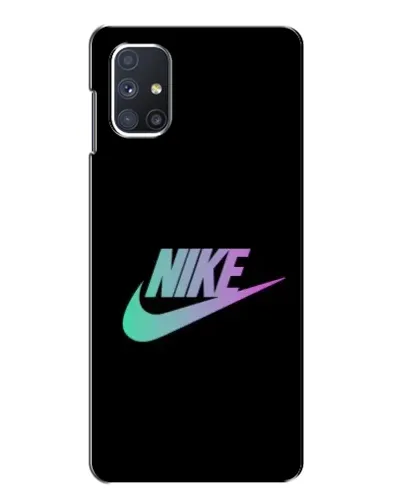Чехол для Samsung Galaxy M51 с картинкой «Nike — городская ночь»