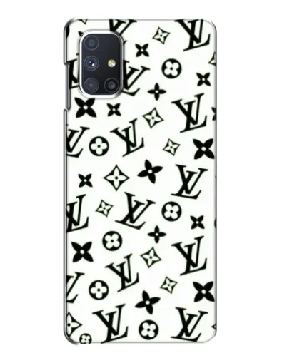 Чехол для Samsung Galaxy M51 с картинкой «Монохромный хаос LV»