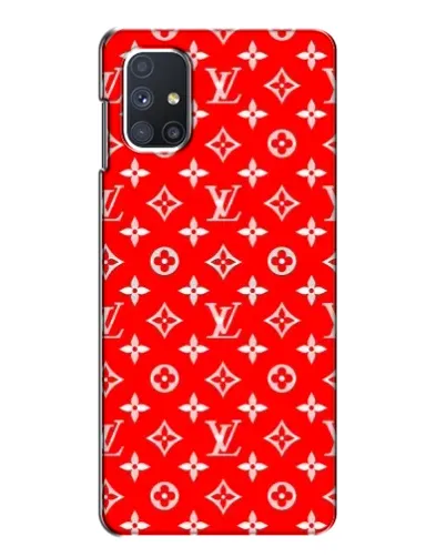 Чехол для Samsung Galaxy M51 с картинкой «Яркий паттерн LV»