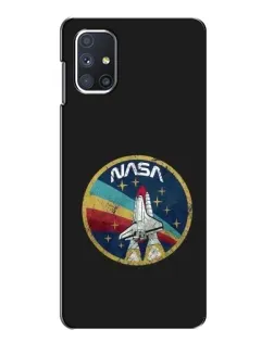 Чохол для Samsung Galaxy M51 з картинкою «NASA — емблема місії» Чохол для Samsung Galaxy M51 з картинкою «NASA — емблема місії»