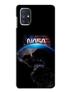 Чехол для Samsung Galaxy M51 с картинкой «Земля из космоса NASA» Чехол для Samsung Galaxy M51 с картинкой «Земля из космоса NASA»