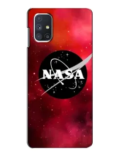 Чехол для Samsung Galaxy M51 с картинкой «NASA — красная туманность»