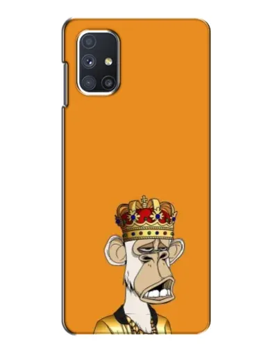 Чохол для Samsung Galaxy M51 з картинкою «Золота мавпа Bored Ape» Чохол для Samsung Galaxy M51 з картинкою «Золота мавпа Bored Ape»