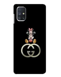Чехол для Samsung Galaxy M51 с картинкой «Минни Маус на лого» Чехол для Samsung Galaxy M51 с картинкой «Минни Маус на лого»
