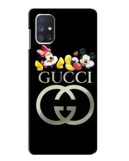 Чехол для Samsung Galaxy M51 с картинкой «Gucci — герои Disney» Чехол для Samsung Galaxy M51 с картинкой «Gucci — герои Disney»