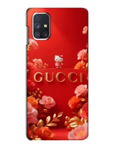 Чехол для Samsung Galaxy M51 с картинкой «Gucci — золотой сад»