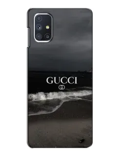 Чехол для Samsung Galaxy M51 с картинкой «Gucci — морской прибой» Чехол для Samsung Galaxy M51 с картинкой «Gucci — морской прибой»