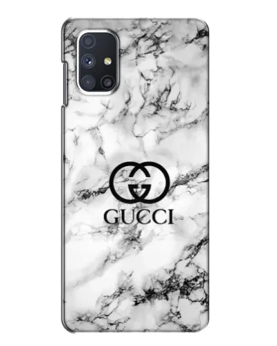 Чехол для Samsung Galaxy M51 с картинкой «Gucci — мраморный шик»