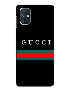 Чехол для Samsung Galaxy M51 с картинкой «Gucci — красный пояс» Чехол для Samsung Galaxy M51 с картинкой «Gucci — красный пояс»