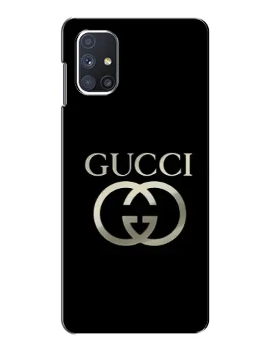 Чехол для Samsung Galaxy M51 с картинкой «Gucci — золото на черном» Чехол для Samsung Galaxy M51 с картинкой «Gucci — золото на черном»