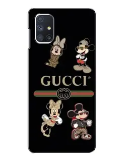 Чехол для Samsung Galaxy M51 с картинкой «Gucci — герои Disney и монограмма» Чехол для Samsung Galaxy M51 с картинкой «Gucci — герои Disney и монограмма»