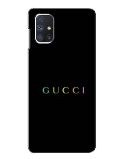 Чехол для Samsung Galaxy M51 с картинкой «Gucci — неоновый минимализм» Чехол для Samsung Galaxy M51 с картинкой «Gucci — неоновый минимализм»