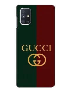 Чехол для Samsung Galaxy M51 с картинкой «Gucci — темно-зеленый градиент» Чехол для Samsung Galaxy M51 с картинкой «Gucci — темно-зеленый градиент»