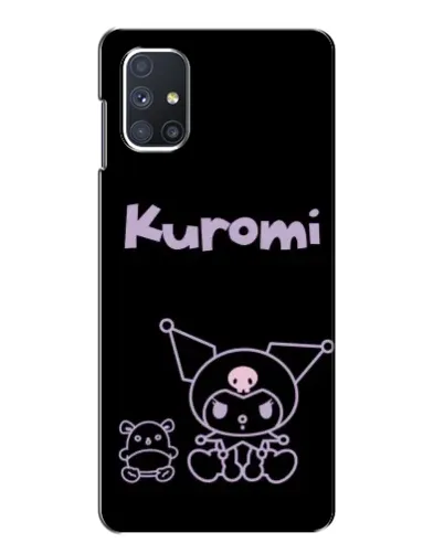 Чохол для Samsung Galaxy M51 з картинкою «Kuromi — чорний мінімалізм» Чохол для Samsung Galaxy M51 з картинкою «Kuromi — чорний мінімалізм»