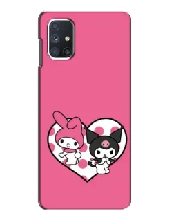 Чехол для Samsung Galaxy M51 с картинкой «Kuromi и My Melody» Чехол для Samsung Galaxy M51 с картинкой «Kuromi и My Melody»
