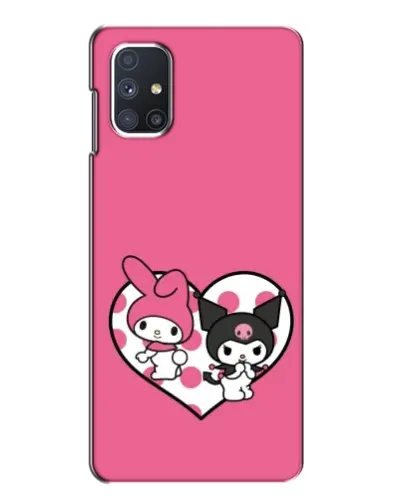 Чохол для Samsung Galaxy M51 з картинкою «Kuromi та My Melody» Чохол для Samsung Galaxy M51 з картинкою «Kuromi та My Melody»