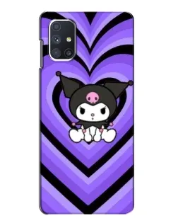 Чехол для Samsung Galaxy M51 с картинкой «Kuromi и фиолетовые сердца» Чехол для Samsung Galaxy M51 с картинкой «Kuromi и фиолетовые сердца»