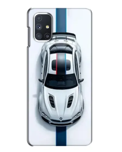 Чехол для Samsung Galaxy M51 с картинкой «Вид сверху — BMW M» Чехол для Samsung Galaxy M51 с картинкой «Вид сверху — BMW M»