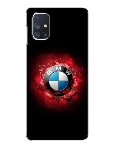 Чехол для Samsung Galaxy M51 с картинкой «Логотип BMW — вспышка» Чехол для Samsung Galaxy M51 с картинкой «Логотип BMW — вспышка»