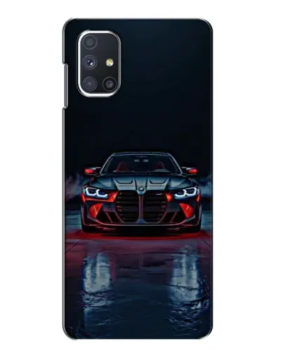 Чехол для Samsung Galaxy M51 с картинкой «BMW на мокрой дороге» Чехол для Samsung Galaxy M51 с картинкой «BMW на мокрой дороге»