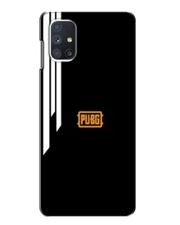 Чехол для Samsung Galaxy M51 с картинкой «PUBG — вертикальные линии» Чехол для Samsung Galaxy M51 с картинкой «PUBG — вертикальные линии»