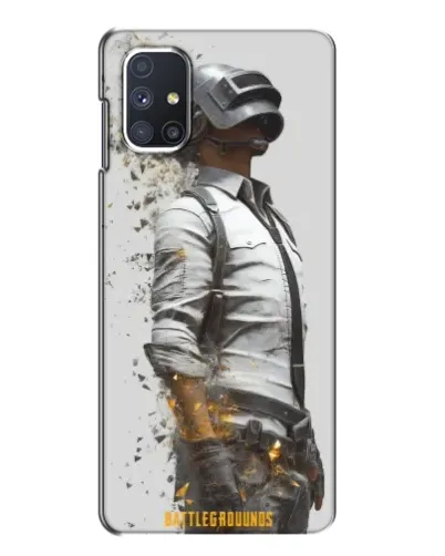 Чехол для Samsung Galaxy M51 с картинкой «PUBG — боец в пыли» Чехол для Samsung Galaxy M51 с картинкой «PUBG — боец в пыли»