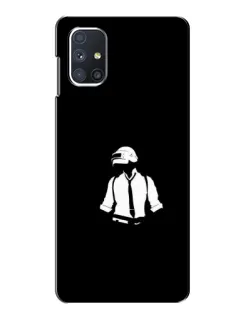 Чехол для Samsung Galaxy M51 с картинкой «PUBG — белый шлем» Чехол для Samsung Galaxy M51 с картинкой «PUBG — белый шлем»