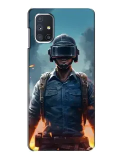 Чехол для Samsung Galaxy M51 с картинкой «PUBG — реалистичный герой» Чехол для Samsung Galaxy M51 с картинкой «PUBG — реалистичный герой»