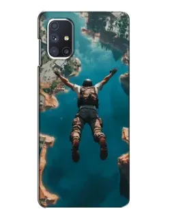 Чехол для Samsung Galaxy M51 с картинкой «PUBG — свободное падение» Чехол для Samsung Galaxy M51 с картинкой «PUBG — свободное падение»