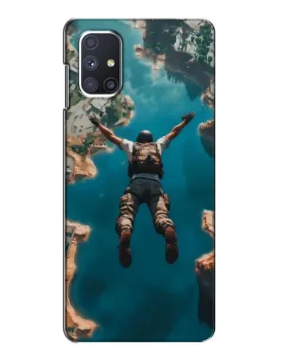 Чехол для Samsung Galaxy M51 с картинкой «PUBG — свободное падение» Чехол для Samsung Galaxy M51 с картинкой «PUBG — свободное падение»
