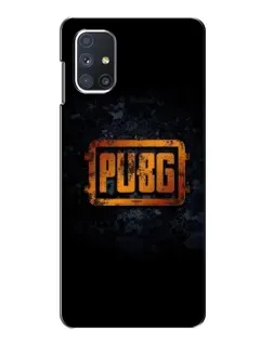 Чехол для Samsung Galaxy M51 с картинкой «PUBG — золотой логотип» Чехол для Samsung Galaxy M51 с картинкой «PUBG — золотой логотип»