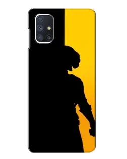 Чехол для Samsung Galaxy M51 с картинкой «Тень воина PUBG» Чехол для Samsung Galaxy M51 с картинкой «Тень воина PUBG»