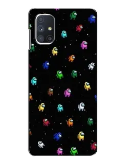 Чохол для Samsung Galaxy M51 з картинкою «Екіпаж Among Us» Чохол для Samsung Galaxy M51 з картинкою «Екіпаж Among Us»