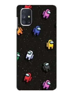Чохол для Samsung Galaxy M51 з картинкою «Космічний патерн Among Us» Чохол для Samsung Galaxy M51 з картинкою «Космічний патерн Among Us»