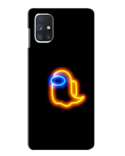 Чехол для Samsung Galaxy M51 с картинкой «Among Us неоновое сияние» Чехол для Samsung Galaxy M51 с картинкой «Among Us неоновое сияние»