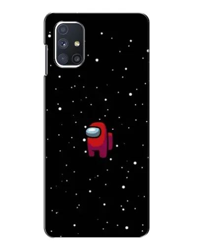 Чехол для Samsung Galaxy M51 с картинкой «Красный Among Us» Чехол для Samsung Galaxy M51 с картинкой «Красный Among Us»