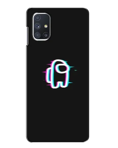 Чехол для Samsung Galaxy M51 с картинкой «Among Us неон» Чехол для Samsung Galaxy M51 с картинкой «Among Us неон»