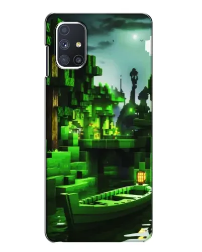 Чехол для Samsung Galaxy M51 с картинкой «Minecraft лесной пейзаж» Чехол для Samsung Galaxy M51 с картинкой «Minecraft лесной пейзаж»