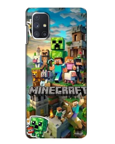 Чехол для Samsung Galaxy M51 с картинкой «Замок Minecraft» Чехол для Samsung Galaxy M51 с картинкой «Замок Minecraft»