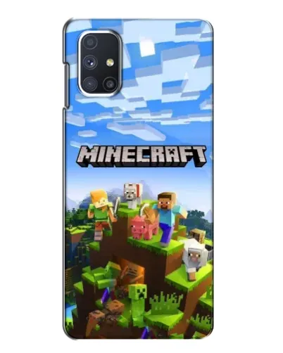 Чехол для Samsung Galaxy M51 с картинкой «Minecraft классический мир» Чехол для Samsung Galaxy M51 с картинкой «Minecraft классический мир»