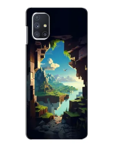 Чехол для Samsung Galaxy M51 с картинкой «Вид из пещеры» Чехол для Samsung Galaxy M51 с картинкой «Вид из пещеры»