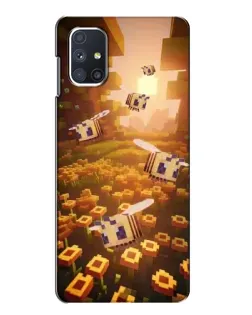 Чехол для Samsung Galaxy M51 с картинкой «Поле подсолнухов»