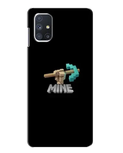 Чехол для Samsung Galaxy M51 с картинкой «Алмазная кирка» Чехол для Samsung Galaxy M51 с картинкой «Алмазная кирка»